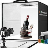 20" x 20" Large Portable Professional Dimmable Photo Studio Light Tent kit with 216 LED Lights